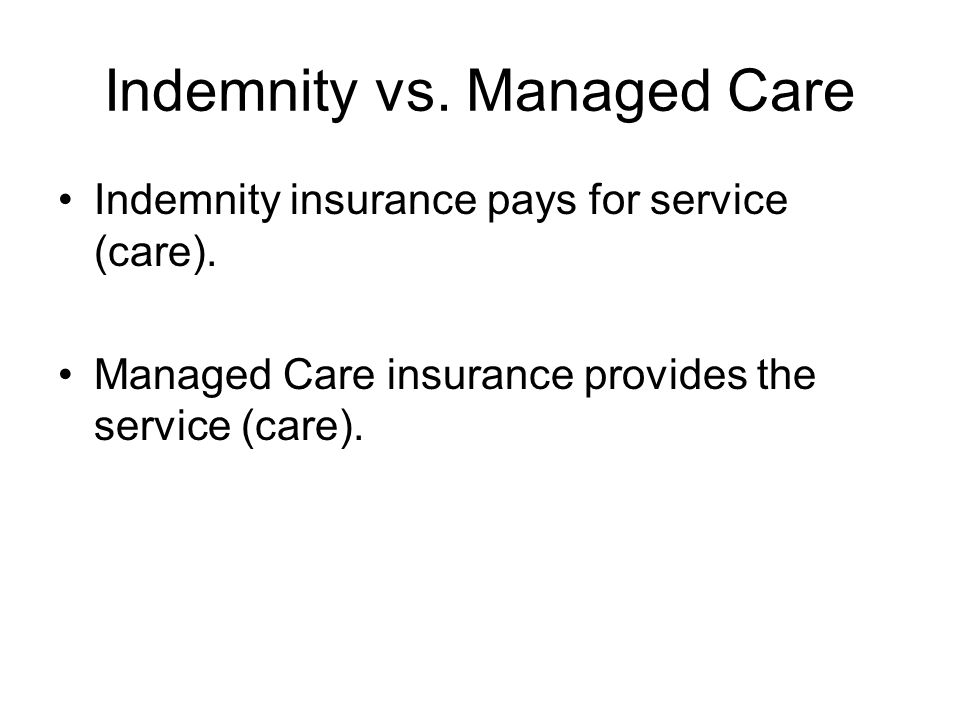 trends in managed care characteristics of managed care