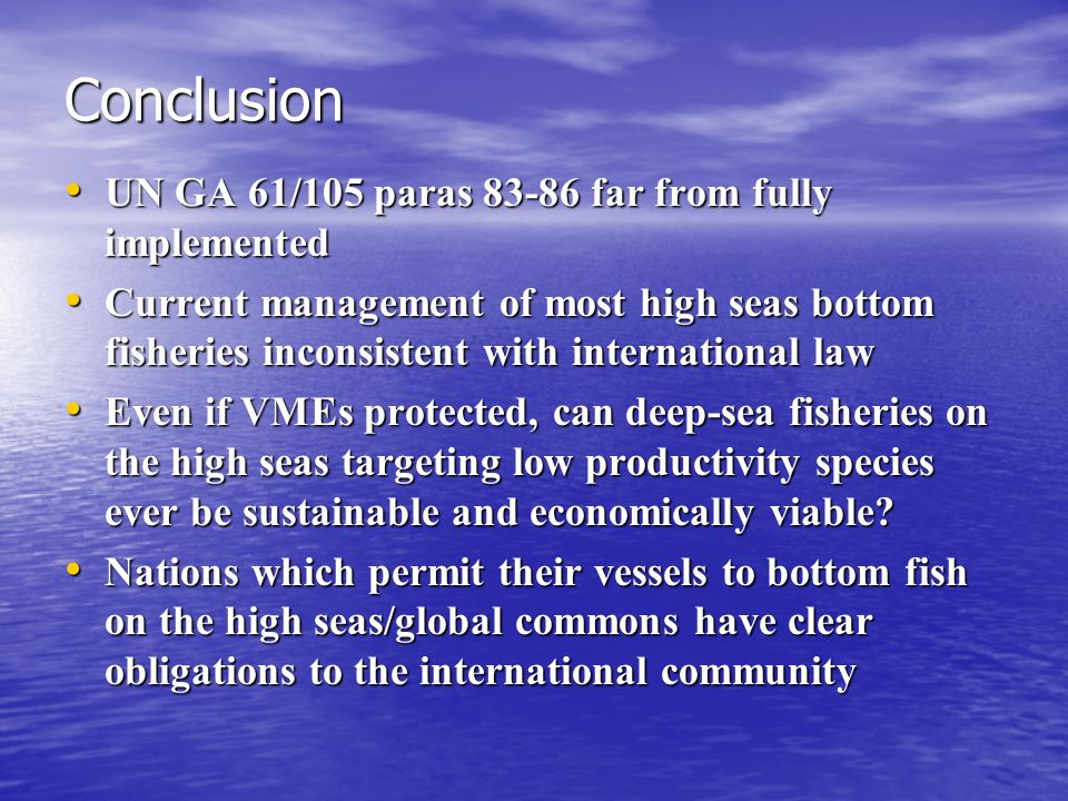 Review Of The Implementation Of The Un Ga Agreement To - 