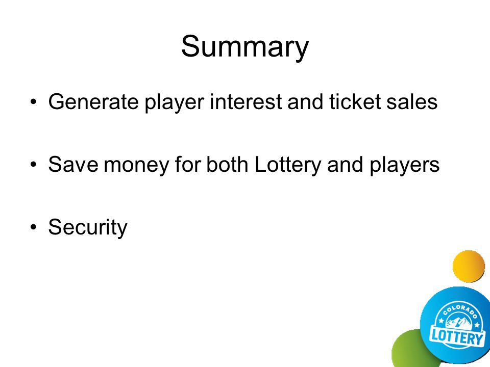lottery ticket summary