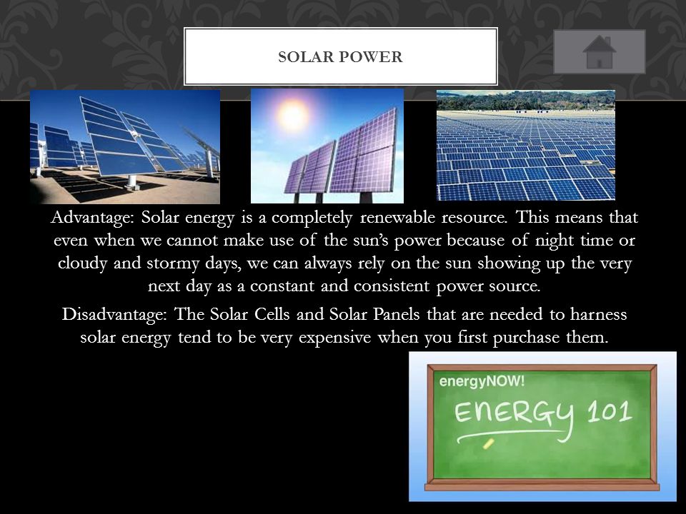 MENU PAGE Solar Power Wind Power Wave Power Hydro-electric power Final conclusion