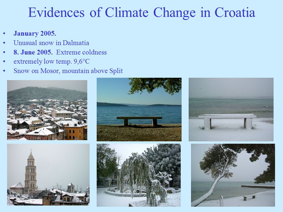 kobling margen muggen Climate Change – Croatia Ivana Carev Association for Nature, Environment  and Sustainable Development “Sunce”, Split. - ppt download