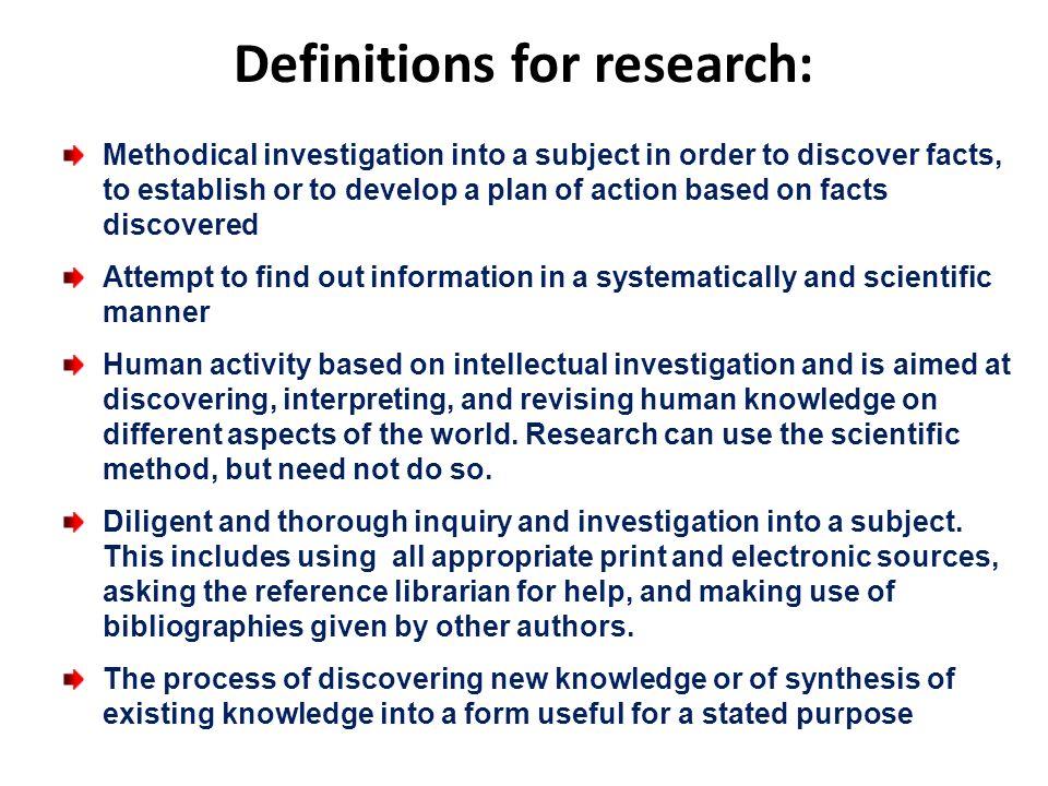 definition of research by different authors pdf