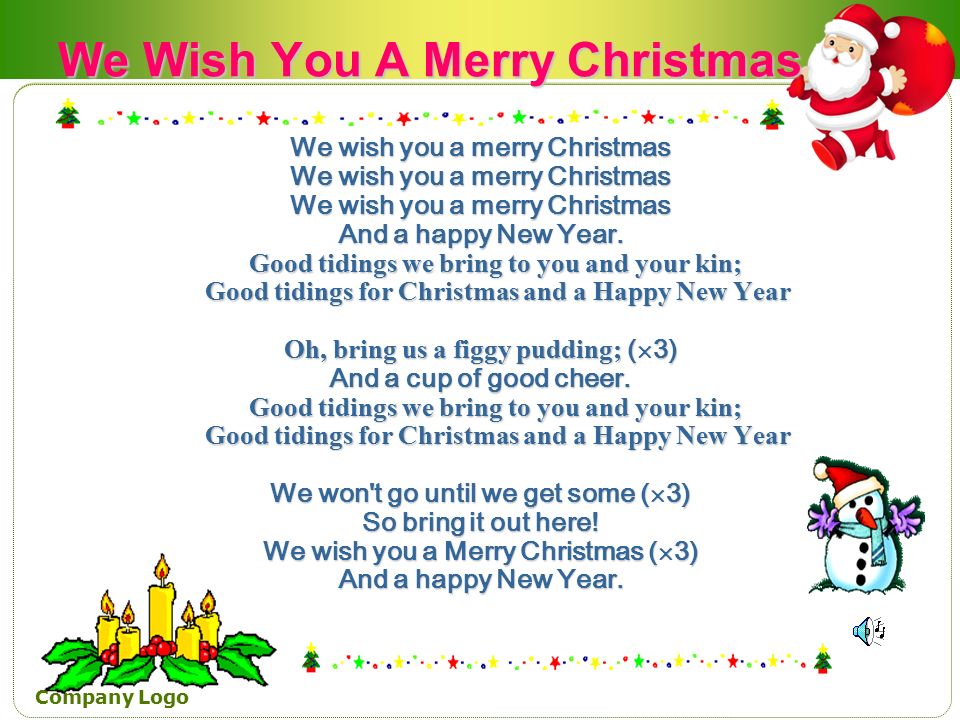 Песня happy new year. We Wish you a Merry Christmas. We Wish you a Merry Christmas слова. Wish you a Merry Christmas текст. Happy New year текст на английском.