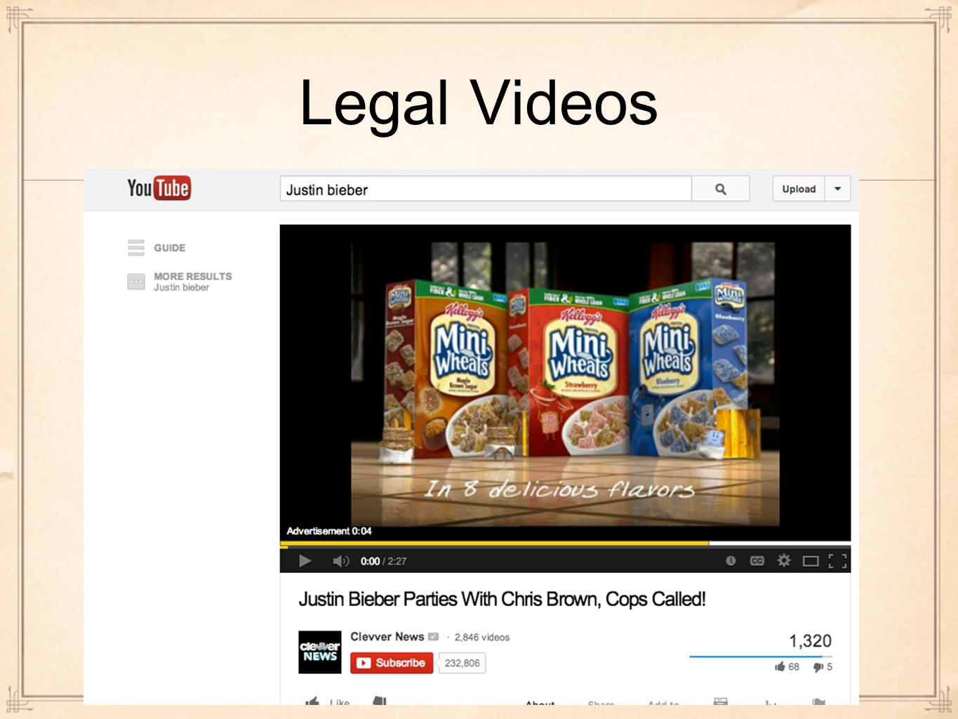 Legal Videos