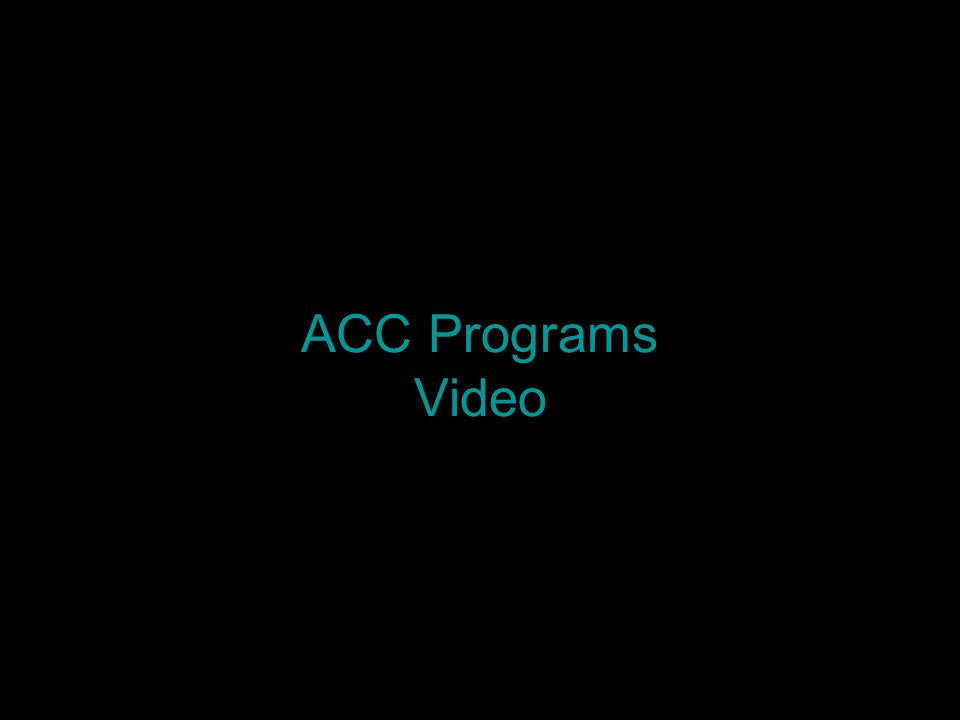 ACC Programs Video