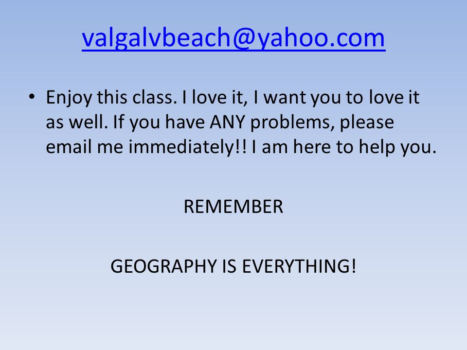 Enjoy this class. I love it, I want you to love it as well.