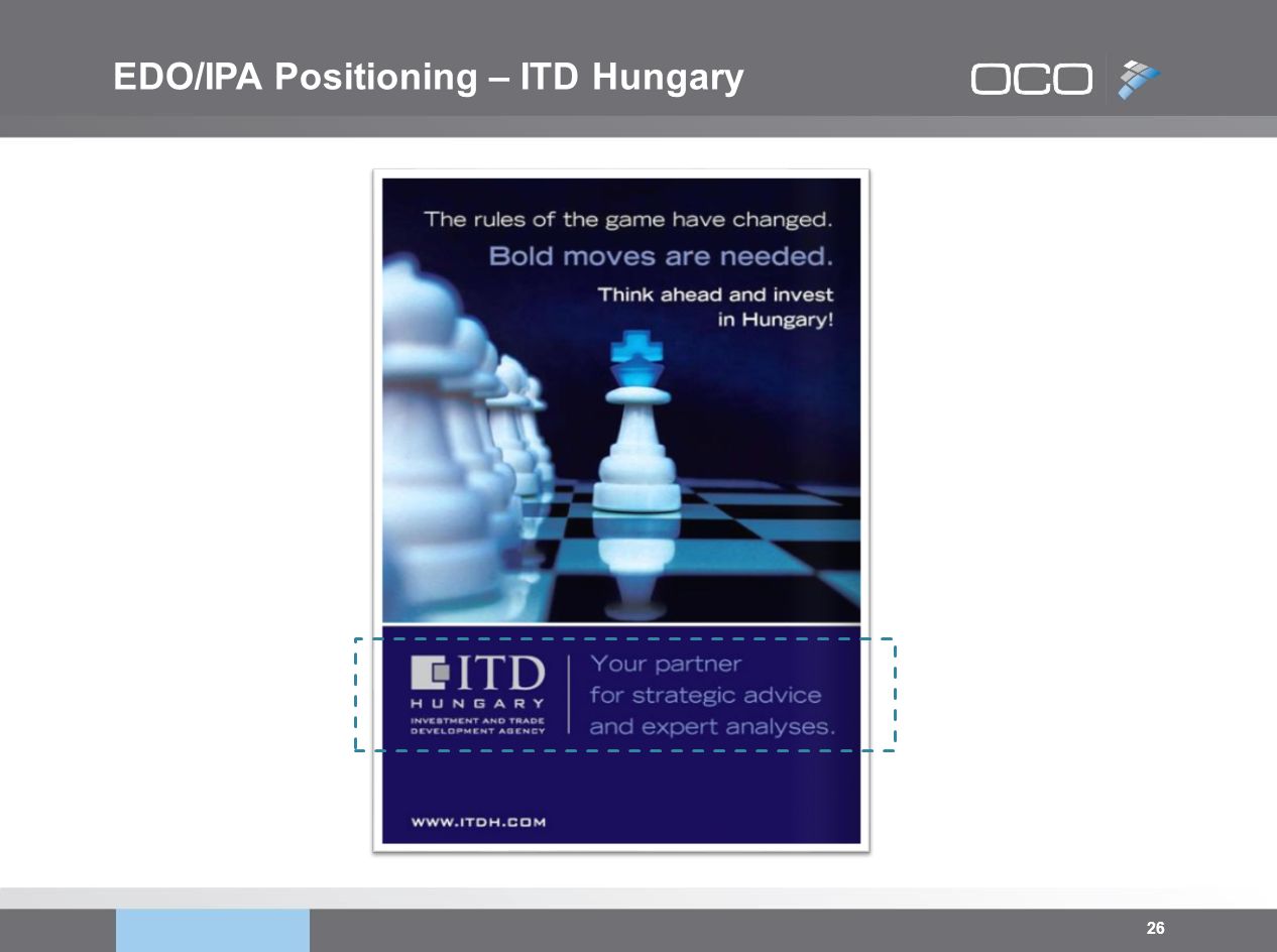 26 EDO/IPA Positioning – ITD Hungary