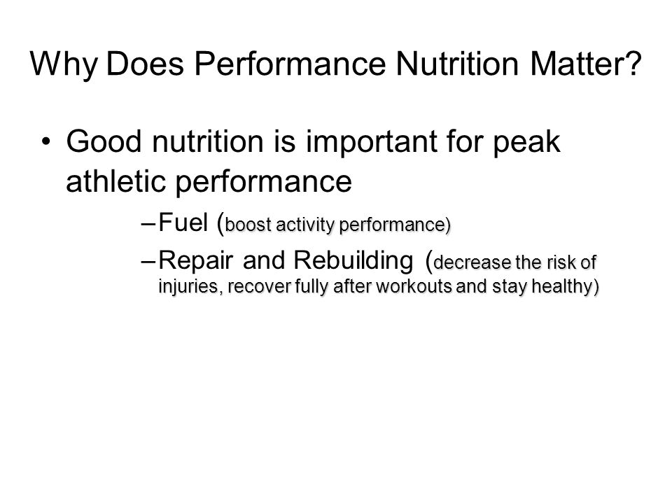 What Influences Athletic Ability.