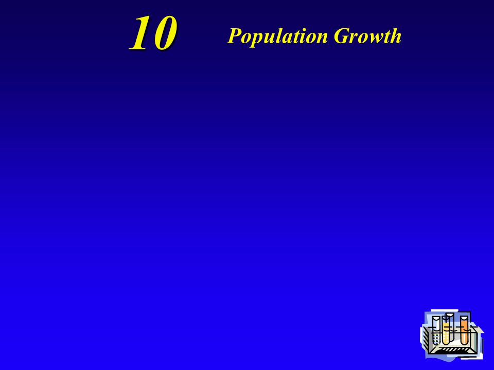 10 Population Growth Density-dependent (competition, health, predation, physiological factors) Density-independent (acidity, salinity, fires, catastrophes, weather conditions) Boom and Bust cycles (pred/prey relationships, food supply)