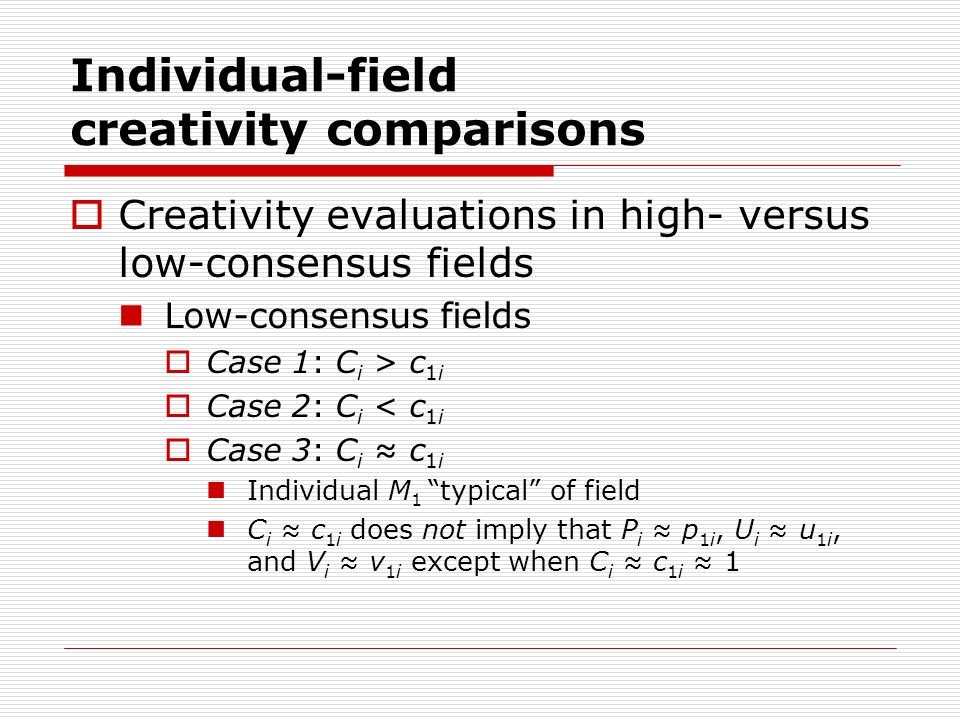 Little C Versus Big C Creativity Toward A Scientific Definition Ppt Download