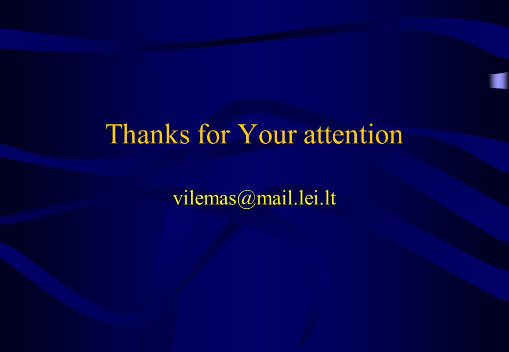 Thanks for Your attention