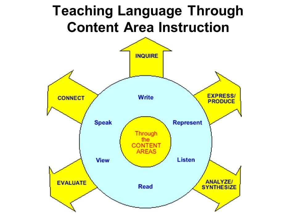 Teaching Language Through Content Area Instruction