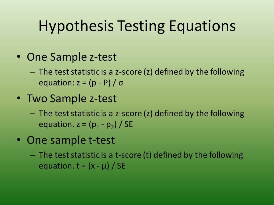 Chapter 8 Hypothesis Testing Could These Observations Really Have Occurred By Chance Shannon Sprott Geog 3 Ppt Download