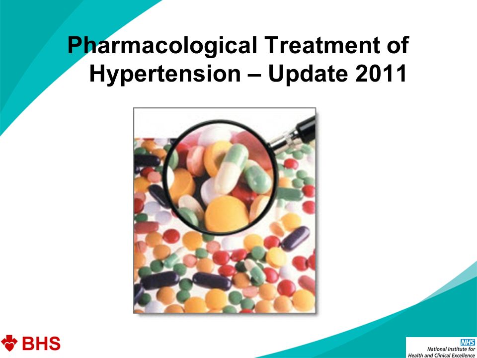 Pharmacological Treatment of Hypertension – Update 2011