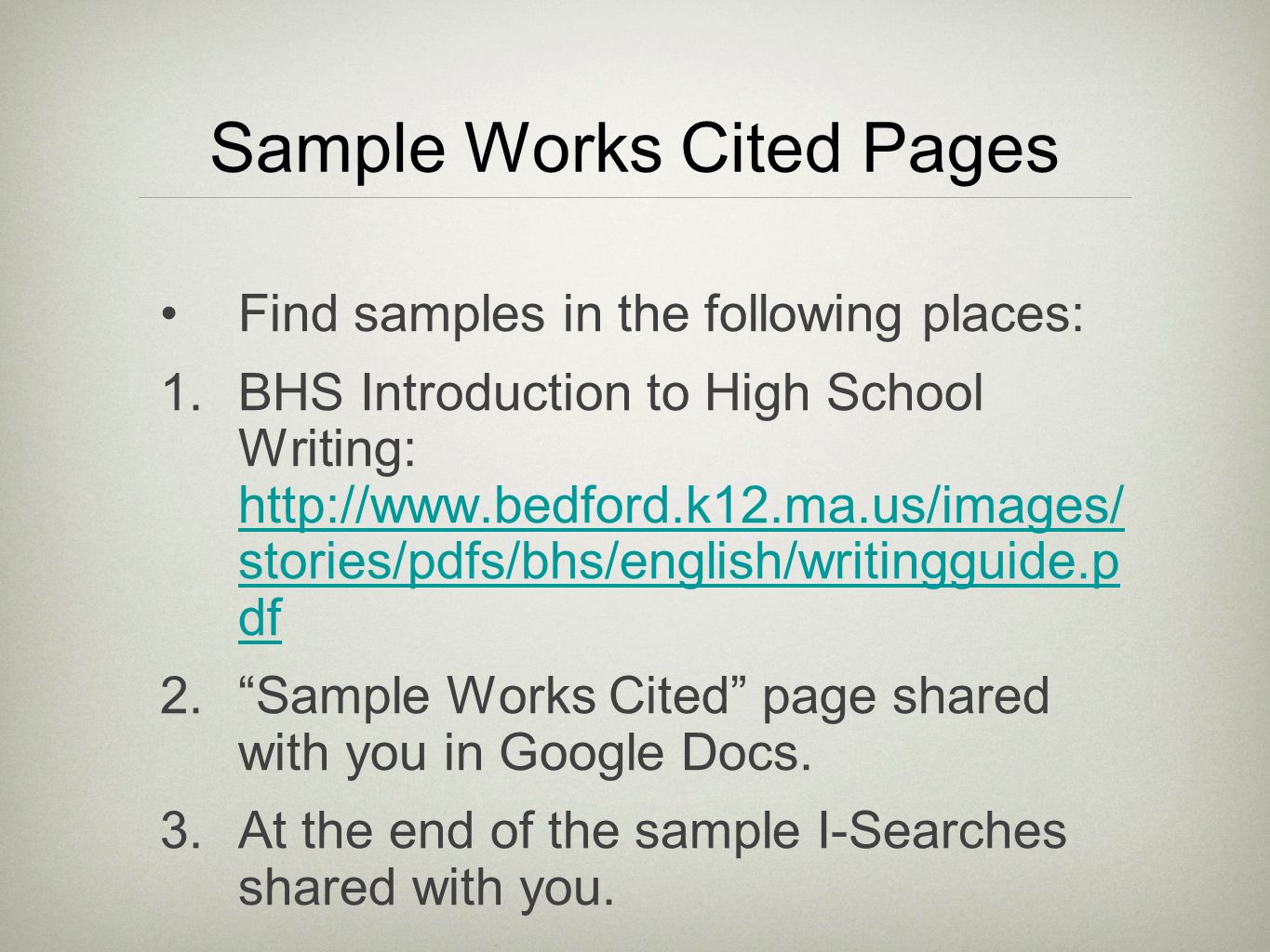 evaluating and citing your sources mla format the works cited page cited page