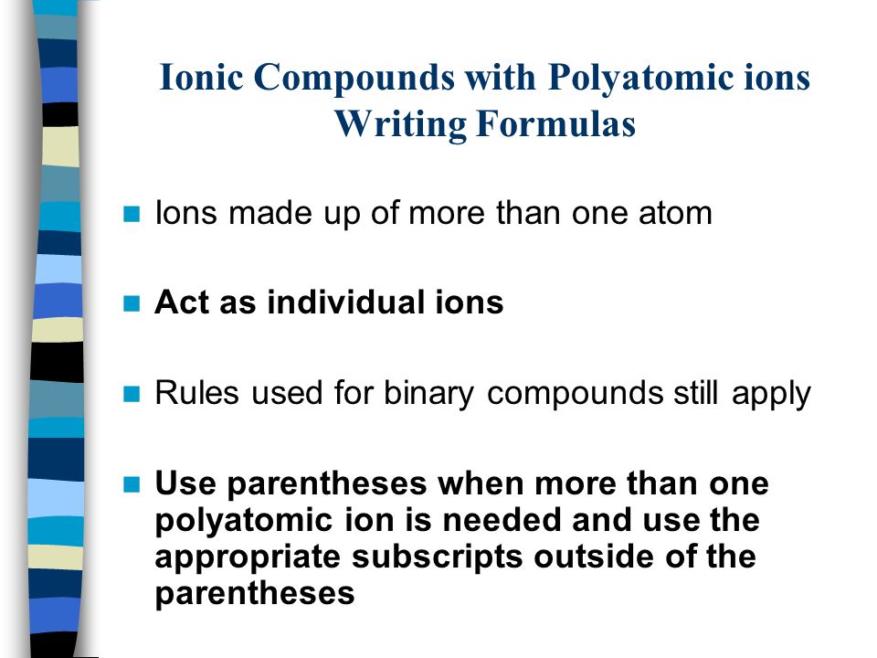 chemical nomenclature and formulas for ionic compounds ppt download formulas for ionic compounds