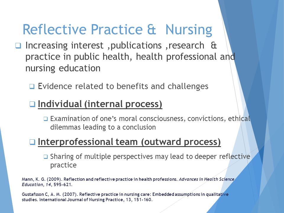 Why Is Reflective Practice Important Nhs?