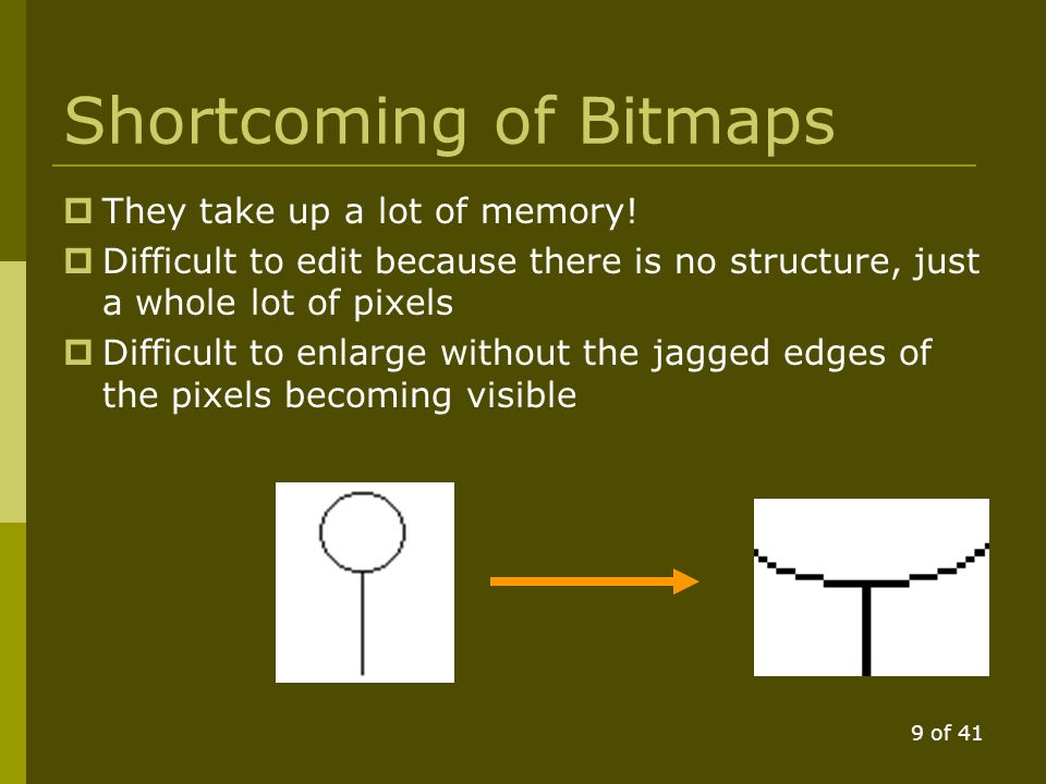 8 of 41 How to Generate Bitmaps.  A scanner  A digital camera  A screen dump, eg.