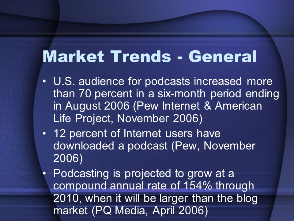 Market Trends - General U.S.