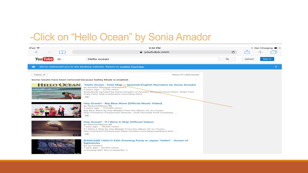 -Click on Hello Ocean by Sonia Amador