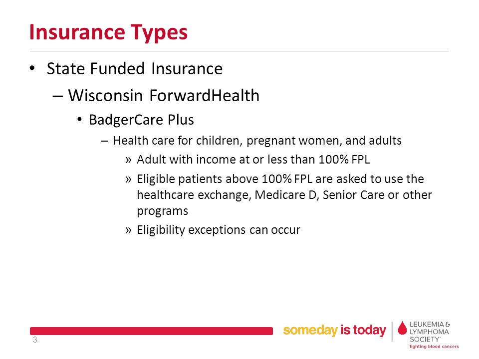 Badgercare Eligibility Chart