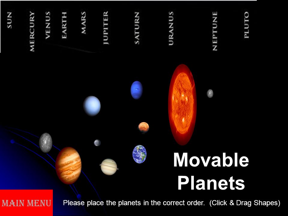 space learningobjectives understanding different planets
