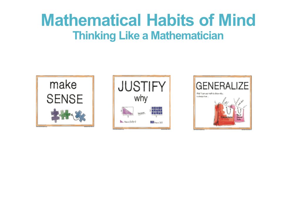 Mathematical Habits of Mind Thinking Like a Mathematician