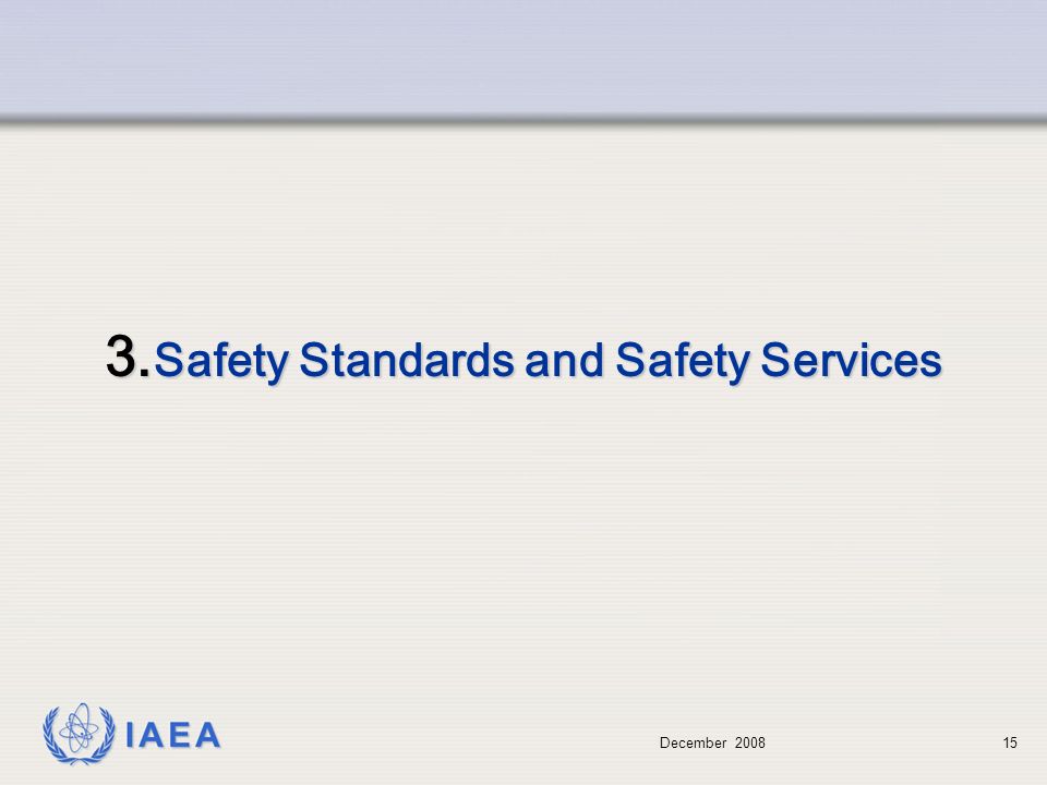 December Safety Standards and Safety Services