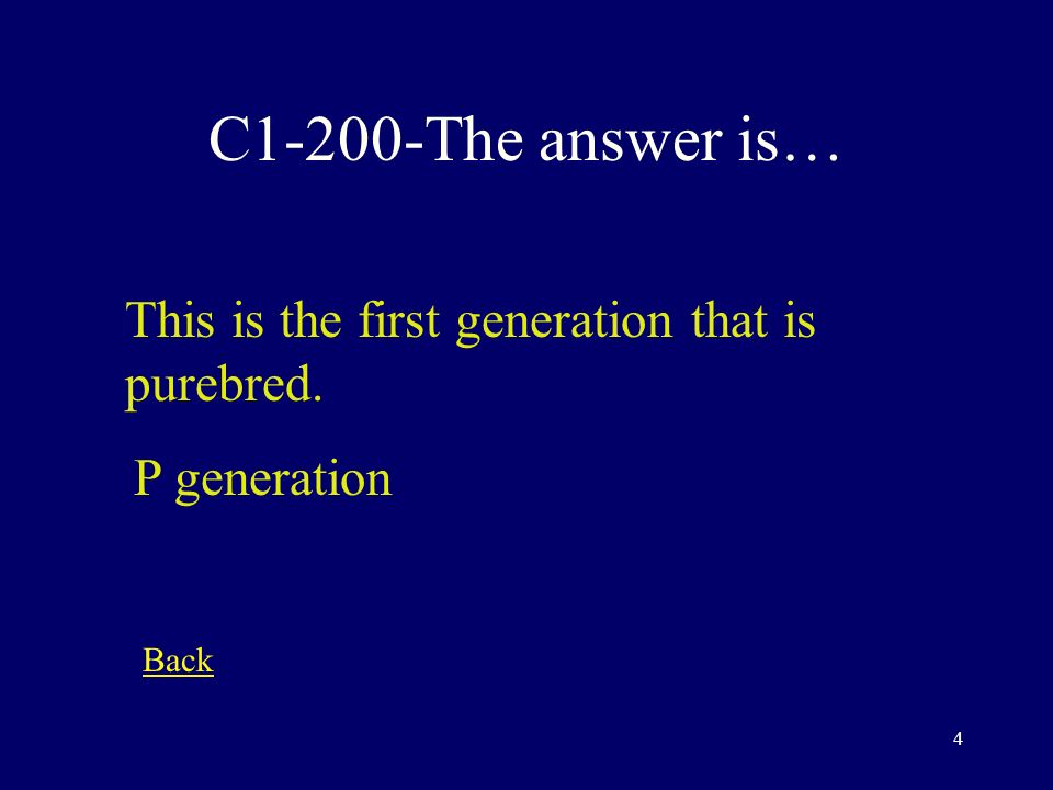 3 C1-100-The answer is… What was the name of the monk that came up with the Laws of Inheritance.