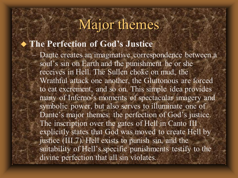 Justice in Dante's Inferno: Theme & Quotes - Video & Lesson Transcript