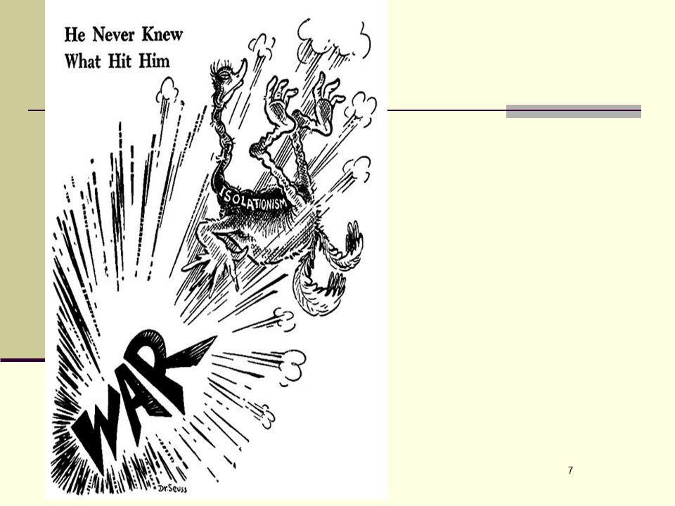 Dr. Seuss goes to War” World War II Political Cartoons. - ppt download