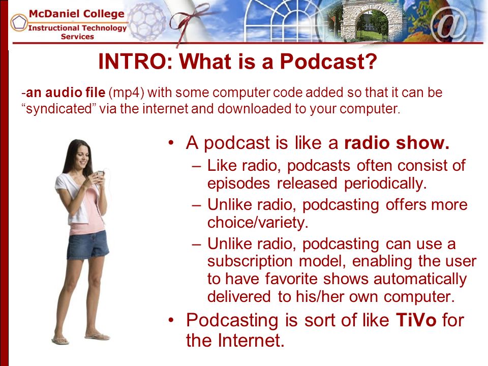 INTRO: What is a Podcast.