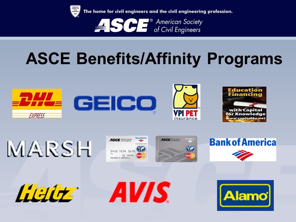 ASCE Benefits/Affinity Programs