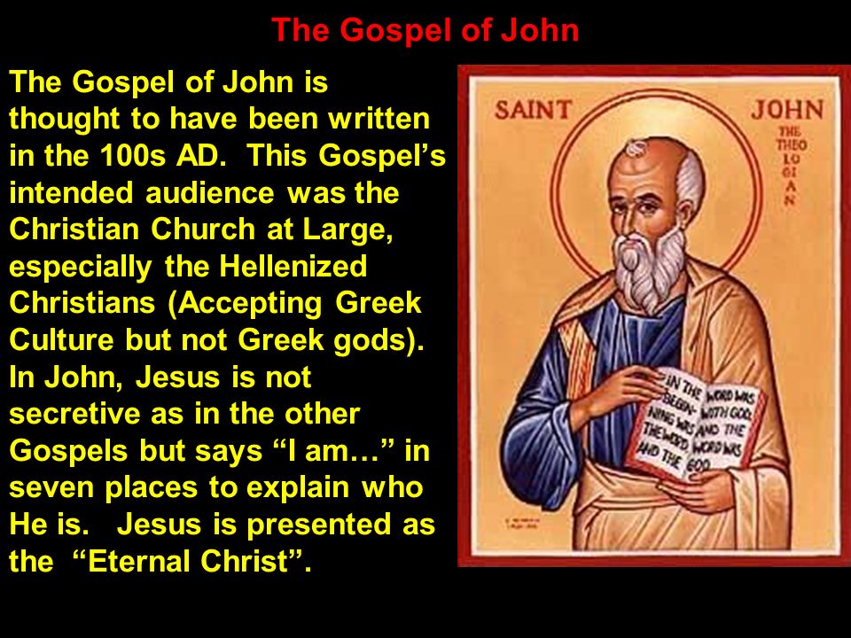 Differences in the Gospels. General Facts About The Gospels The Gospel ...