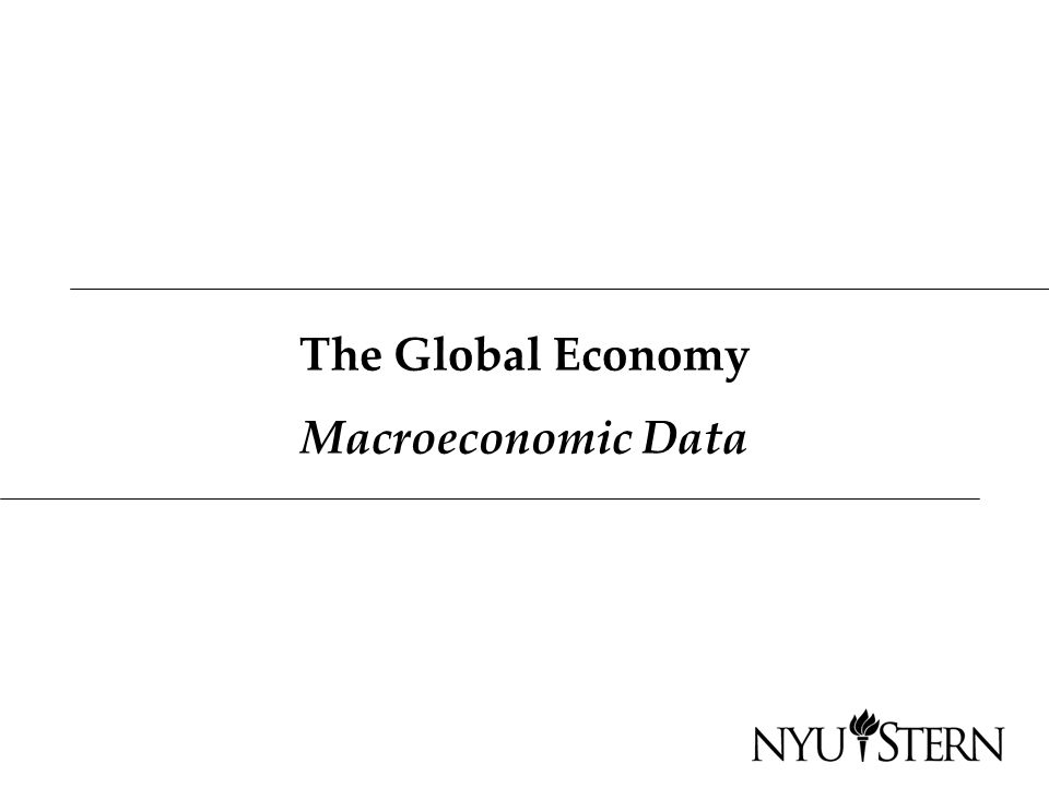 The Global Economy Macroeconomic Data