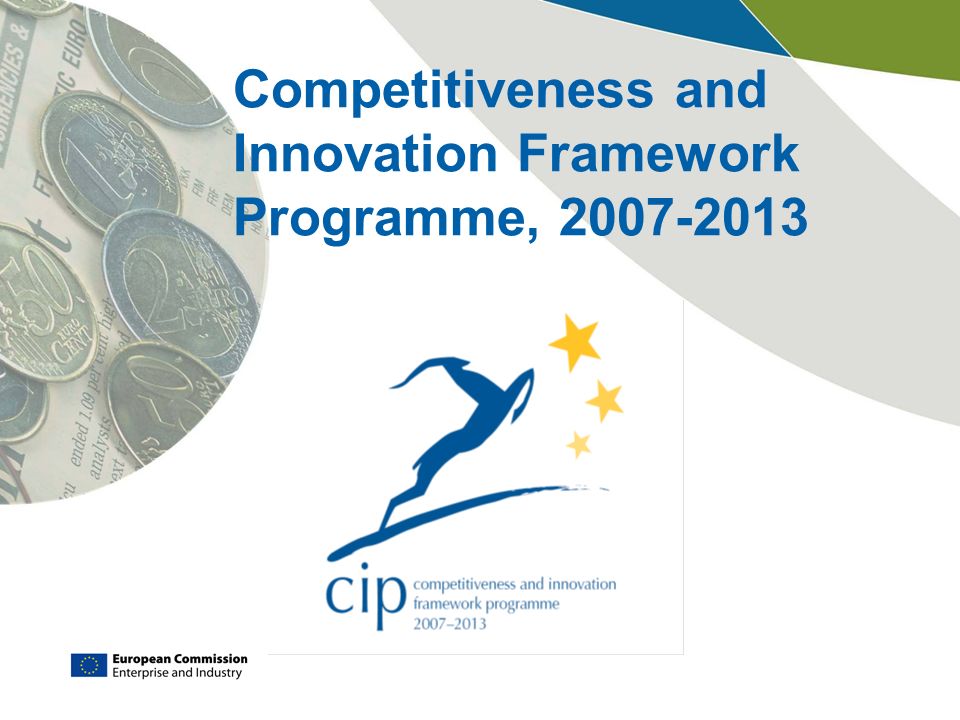 Competitiveness and Innovation Framework Programme,