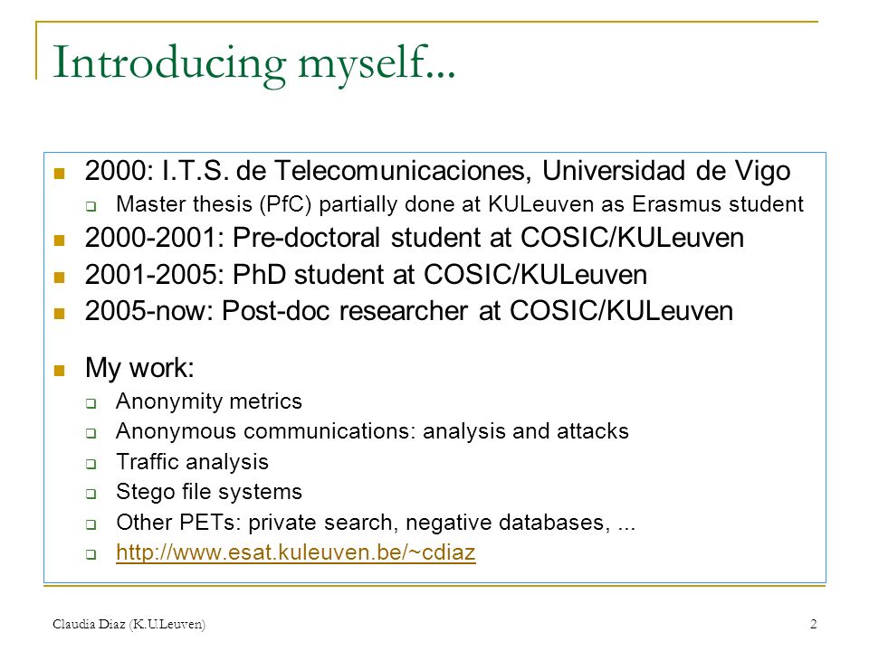 Dieter schwarzmann dissertation