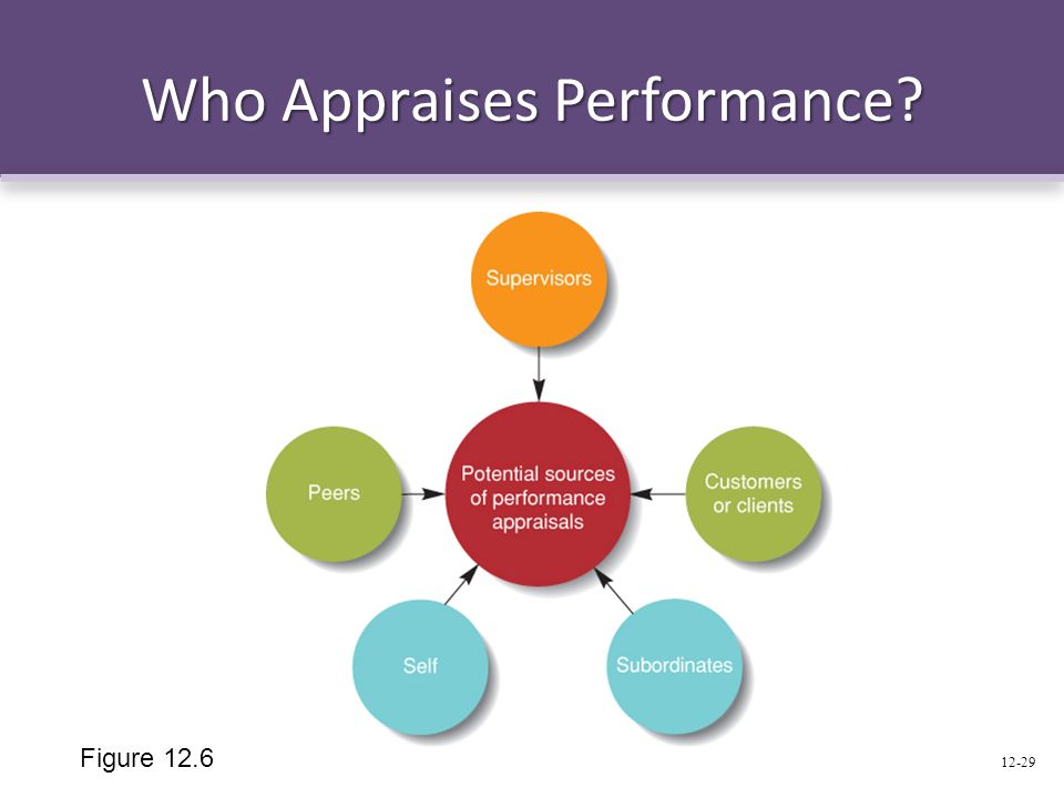 Who Appraises Performance Figure