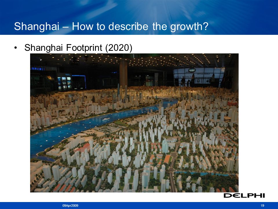 1909Apr2009 Shanghai – How to describe the growth Shanghai Footprint (2020)