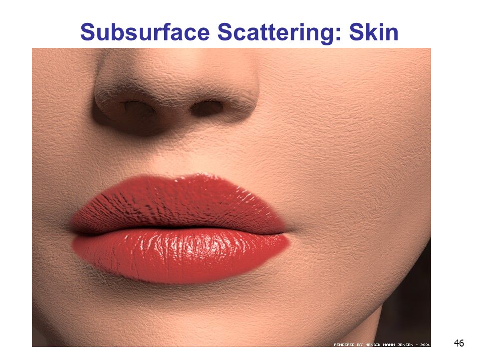 46 Subsurface Scattering: Skin