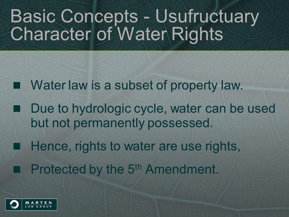 Environmental Law Is What We Do Tm 1191 Second Avenue Suite - 