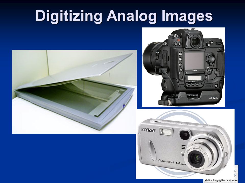 Digitizing Analog Images
