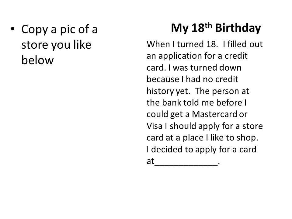 once upon a credit card by you write your name here ppt download