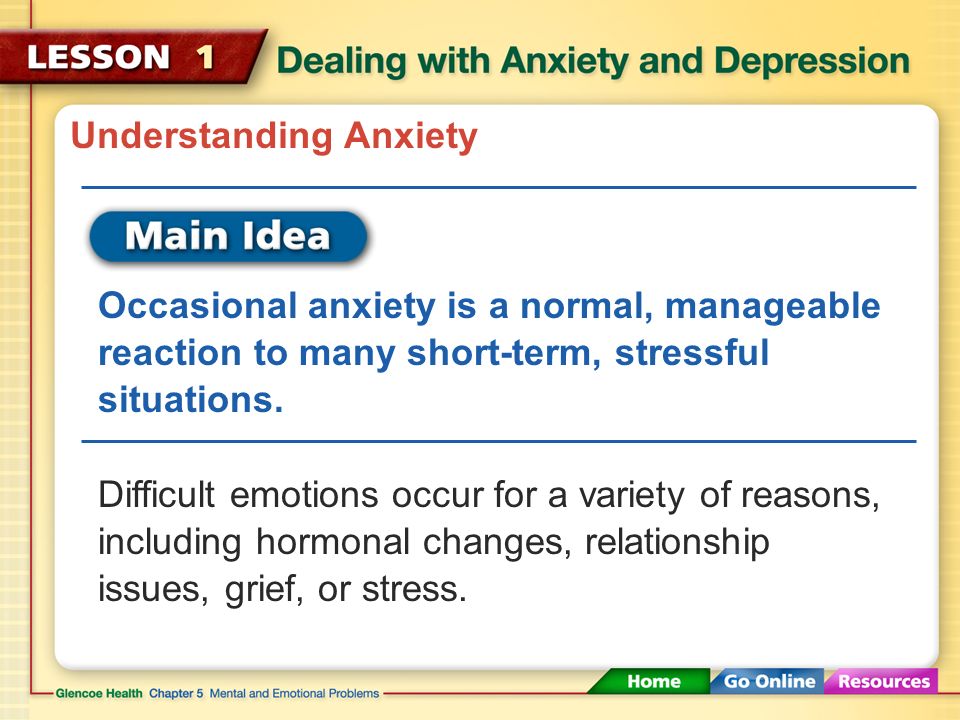 anxiety emotions depression apathy