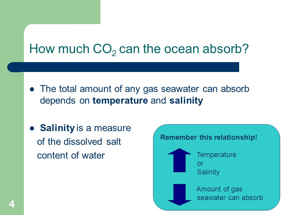 How much CO 2 can the ocean absorb.