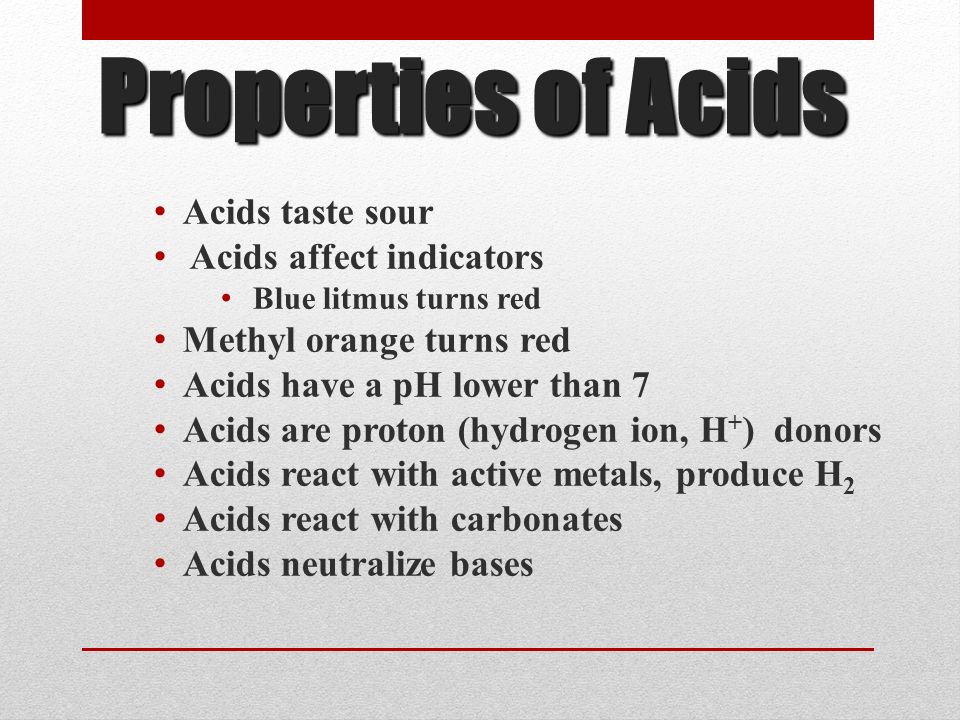 Acids Arrhenius Model Produce hydrogen ions aqueous solution.