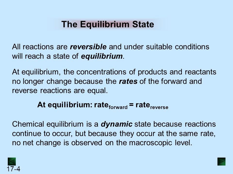equilibrium rate