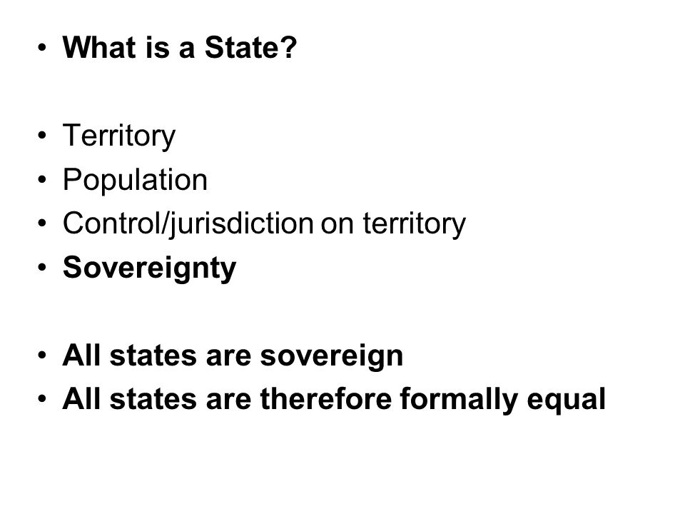What is a State.
