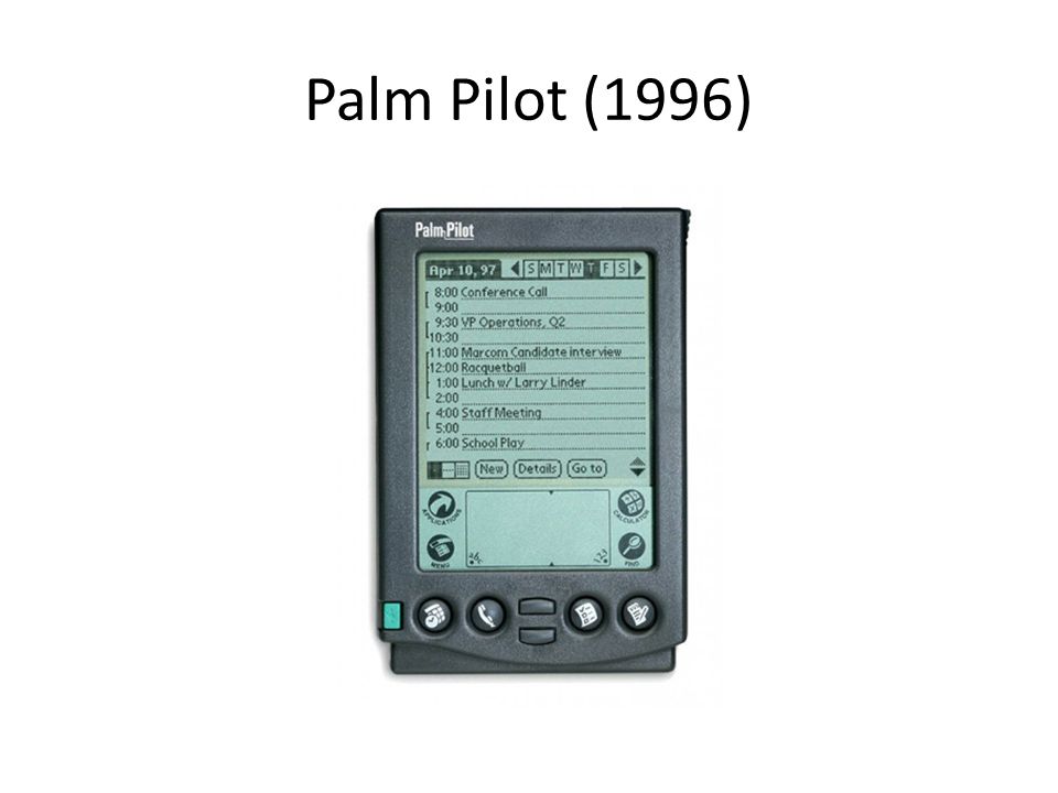 Palm Pilot (1996)