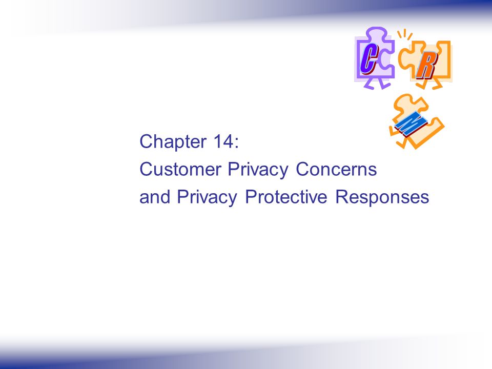 Chapter 14: Customer Privacy Concerns and Privacy Protective Responses